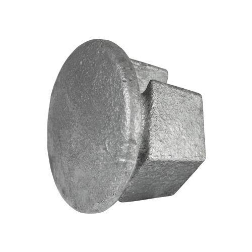 Inslagdop metaal voor aluminium buizen -D / 42,4 mm